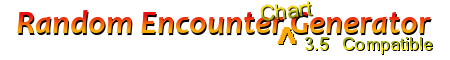D&D 3.5 Random Encounter Chart generator logo 